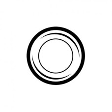 Uszczelka przelotka do mocowania galeryjki