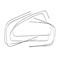 Zestaw klinów do szyb ALU 58-64