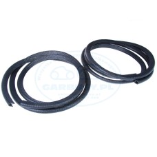 Uszczelka okna uchylnego na rant karoserii pop out czarna Garbus (para)