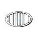 Grille na klakson owalne -67 (para)