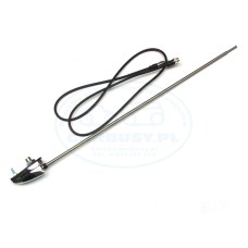 Antena z chromowaną podstawą Garbus -66, T2 -79 Antena z chromowaną podstawą Garbus -66, T2 -79