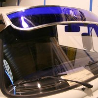 Daszek przeciwsłoneczny Type2 68- niebieski (plastic)