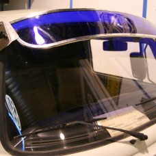 Daszek przeciwsłoneczny Type2 68- niebieski (plastic)