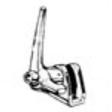 Zamek uchylnego okna Garbus 52-64 lewy, (T2 -67 prawy)