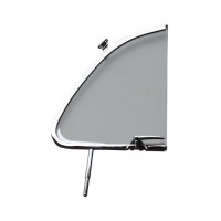 Szybka uchylna kompletna Garbus 56-64 prawy /chrome