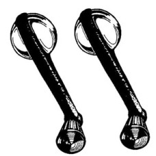 Korbka do szyb 65-68 std chr/czarna (1szt)