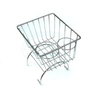 Koszyk na tunel, chromowany