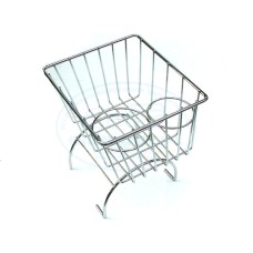 Koszyk na tunel, chromowany