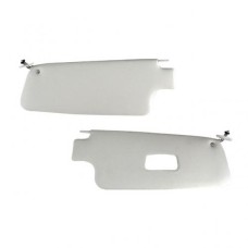 Daszki przeciwsłoneczne  Garbus 73- Cabrio białe (para)