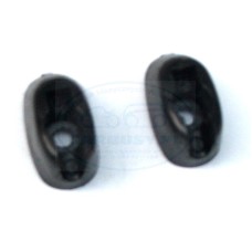 Klipsy do daszków przeciwsłonecznych 65-67 czarne (para)