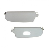 Daszki przeciwsłoneczne  KG białe z lusterkiem (para)