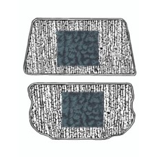 Bagażnik przedni dywaniki zestaw 1302