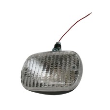 Lampa wstecznego tył biała plastikowa