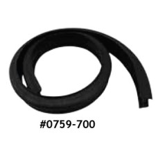 Uszczelka osłony przeciwbłotnej w przednim nadkolu KG