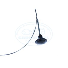 Linka przedniej klapy -7/67 - czarna gałka