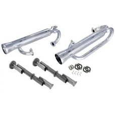 Wydech DUAL BAJA nierdzewka