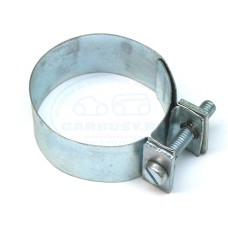 Opaska między tłumik,a wymiennik ciepła