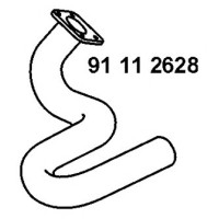 Rura przed wydechem T25 CS 08/80-07/87 (1600D)