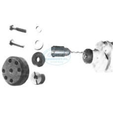 Nakładka do robienia otworów w wale/kole zamachowym 