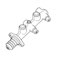 Pompa hamulcowa Type 2 -67 - dwuobwodowa
