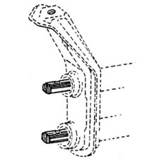 Zwężane drążki skrętne do rurowiska 65- (2 cale)