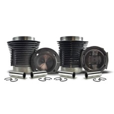 Tłoki i cylindry zestaw kominek powiększony 30 Hp (36 SAE) - 80x64mm 1286cc - (4pcs) - AA performance