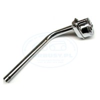 Wlew oleju std chromowany z korkiem i rurą odmy