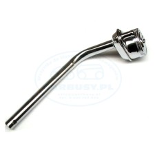 Wlew oleju std chromowany z korkiem i rurą odmy