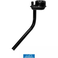 Wlew oleju std czarny z rurą odmy, bez korka