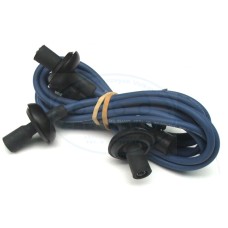 Przewody W/N niebieskie 7mm silikonowe