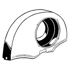 Czarna obudowa bez ogrzewania bez blachy na chłodnicę