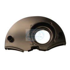 Czarna obudowa z ogrzewaniem bez blacha na chłodnice