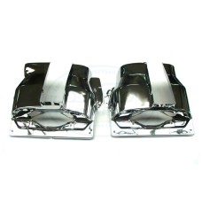 Chromowane pokrywy cylindrów (podwójny dolot)