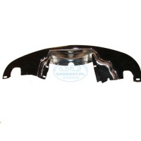 Chromowana osłona z przodu silnika (bez otworów, z podgrzewaczem)