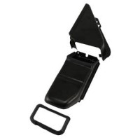 Blachy osłaniające chłodnice oleju czarne