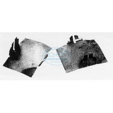 Blaszki niezapominajki na szpilki M10 para