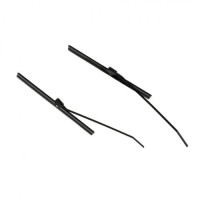 F4 Pióra wycieraczek + ramiona czarne Garbus 53-57  (para)