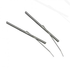 F4 Pióra wycieraczek + ramiona srebrne Garbus 57-59 / pair