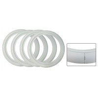 16 cali biały ring 4 szt.