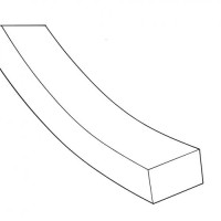 Uszczelka rama szyby / stelaż dachu 52-67