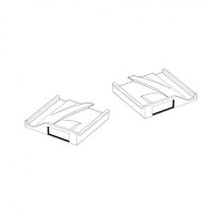 Gumki prowadnice drzwi przy szybie opuszczanej cabrio 54-64