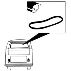 Uszczelka tylnej szyby T2 50-63