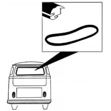 Uszczelka tylnej szyby T2 50-64 SAMBA