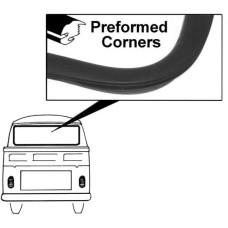 Uszczelka tylnej szyby T2 PickUP 66-67