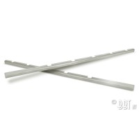 Listwy do okna przesuwnego w drzwiach - nierdzewka (para)  Bus -07/67