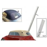 Listwa ozdobna dachu cabrio chrom Garbus nad tylną szybą