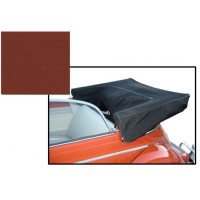 Pokrowiec na dach Cabrio  Garbus 63-64 bordowy canvas