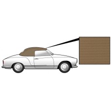 Poszycie dachu zewnęrzne KG 68-69 beżowy winyl