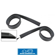 Uszczelka pod listwę aluminiową bocznych szyb KG (para)