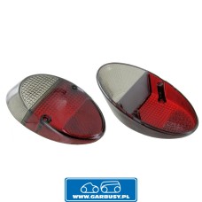 Klosz lampy tył 62-67 (jajko) smoke (para)